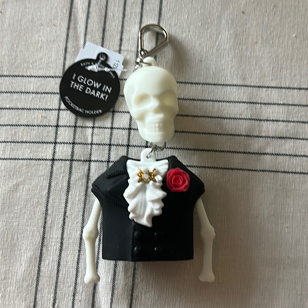 Bath & Body Works Dapper Skeleton PocketBac holder